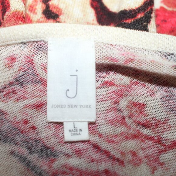 Jones NY Polyester Blend Tunic Size L - Picture 7 of 8
